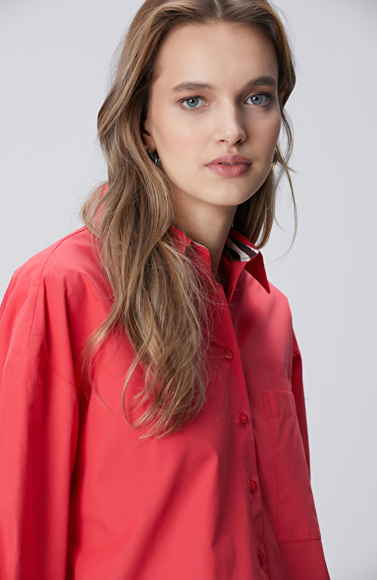 Nar Çiçeği Gömlek