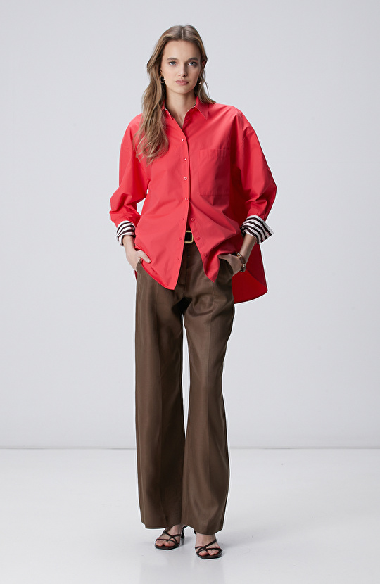 Nar Çiçeği Gömlek