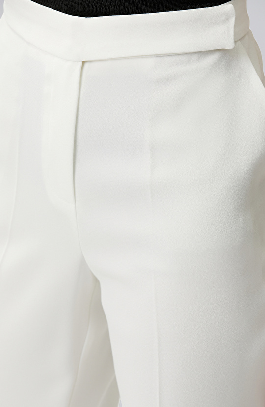 Kırık Beyaz Abiye Pantolon