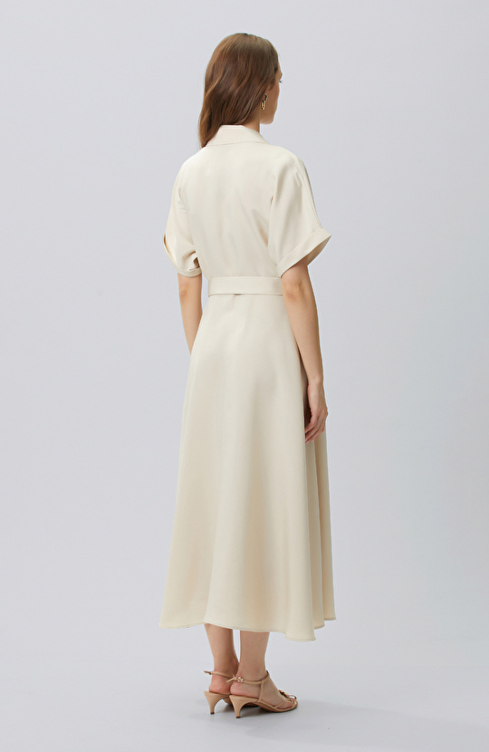 Beige Dress