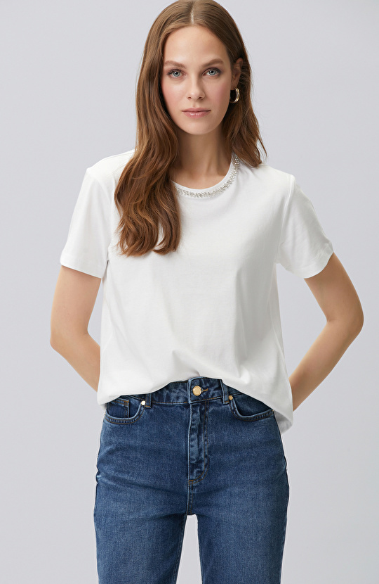 Optical White Tshırt