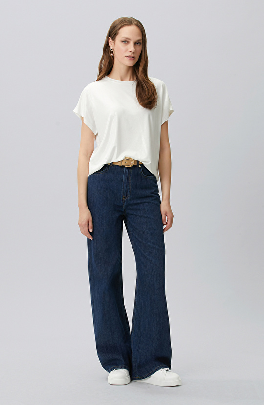 Off White Foil Printed T-shirt