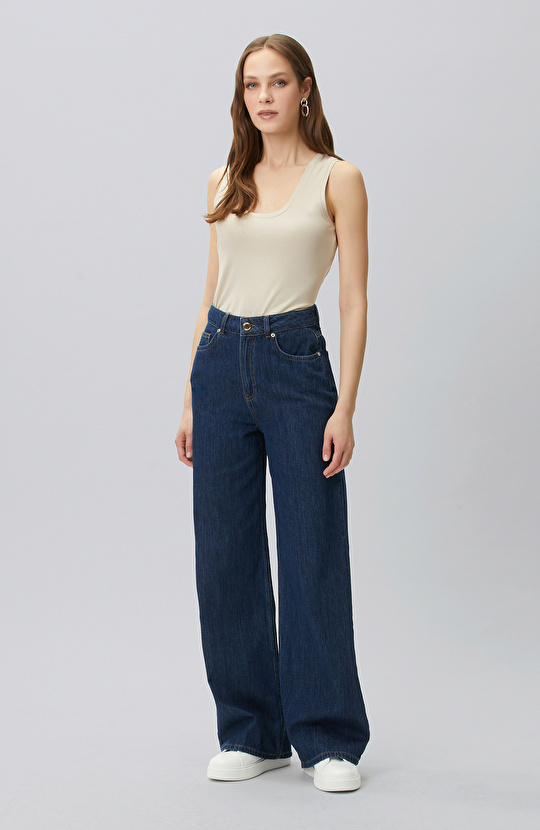 Beige Foil Printed T-shirt