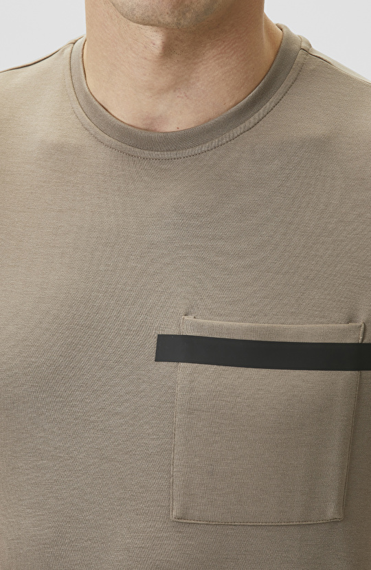 Vizon Baskı Detaylı T-shirt