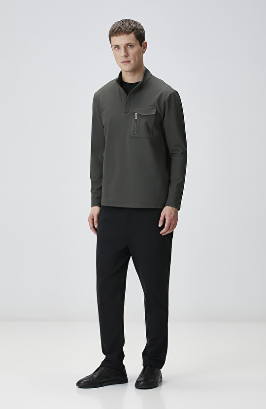 Siyah Kısa Kol Basic T-shirt