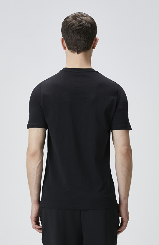 Siyah Kısa Kol Basic T-shirt