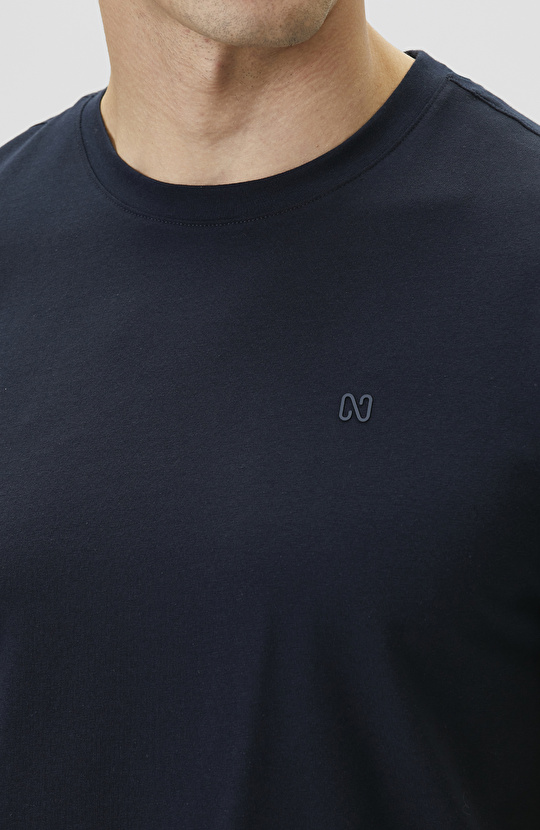 Lacivert Basic T-shirt