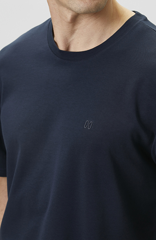 Lacivert Comfort Fit T-shirt