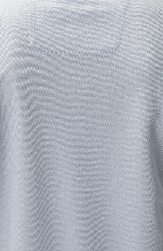 Comfort Fit Açık Mavi Bisiklet Yaka T-shirt