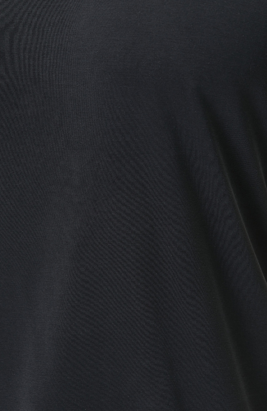 Siyah Basic Modal T-shirt