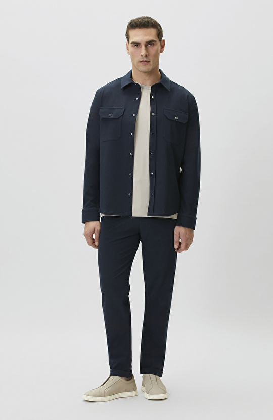 Bej Basic Modal T-shirt