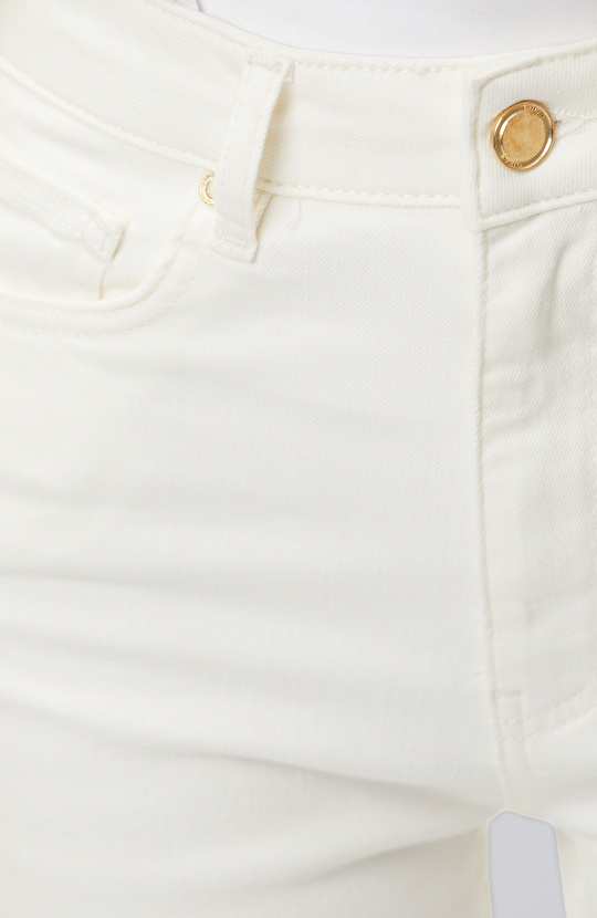 Naturel Flare Denim Pantolon