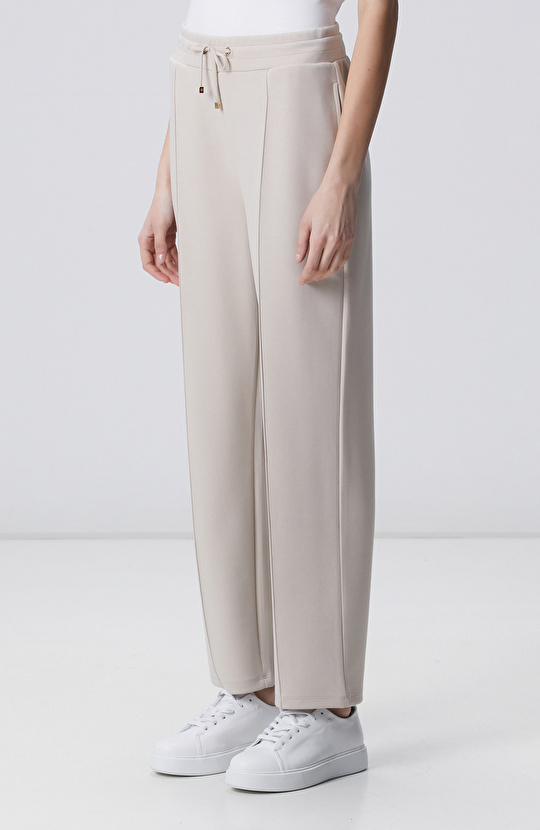 Taş Beli Lastikli Nervürlü Boru Paça Eşofman Altı