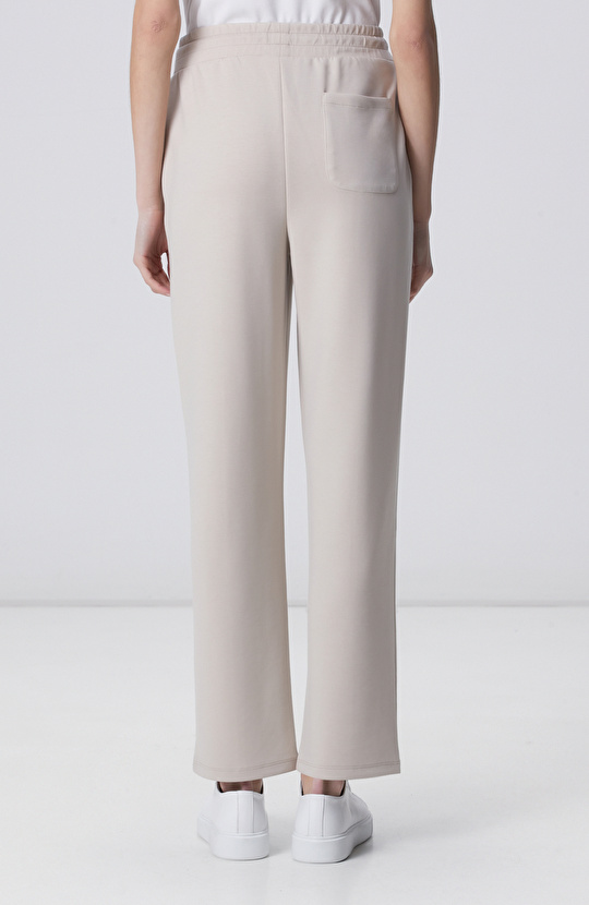 Taş Beli Lastikli Nervürlü Boru Paça Eşofman Altı