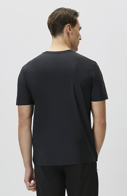 Lacivert Teknik T-shirt