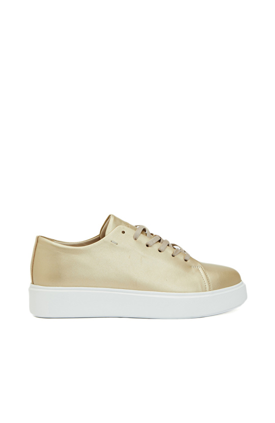 Gold Kadın Deri Sneaker