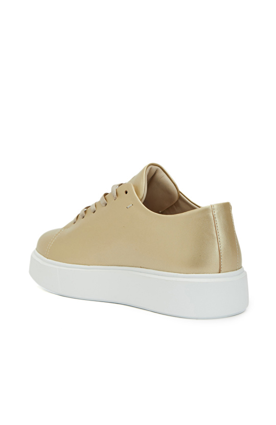 Gold Kadın Deri Sneaker