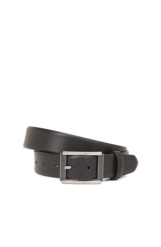 Siyah Erkek Deri Kemer