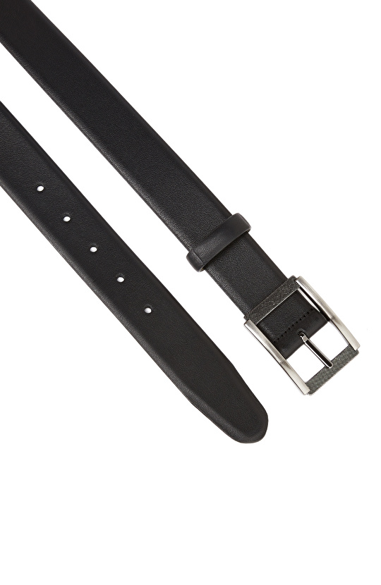 Siyah Erkek Deri Kemer