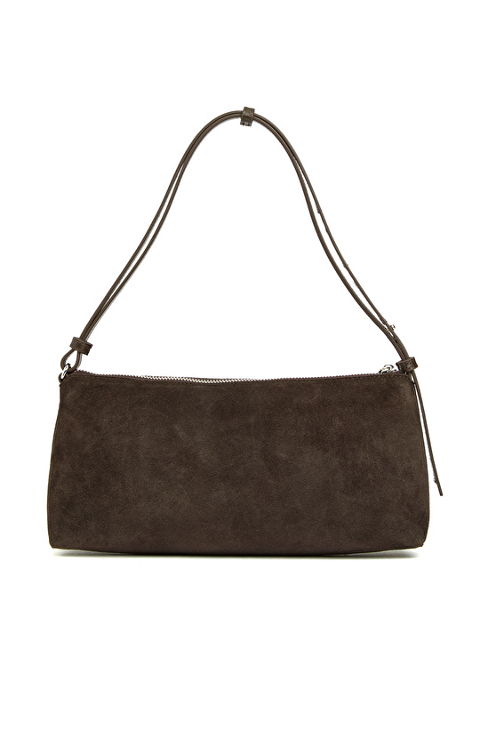 Kahverengi Kadın Süet Çanta