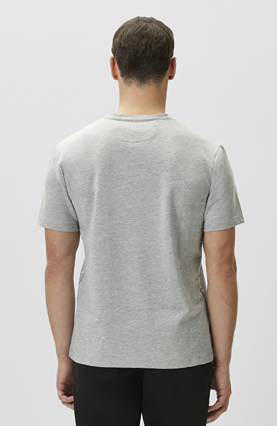 N-Tech Gri Melanj T-shirt