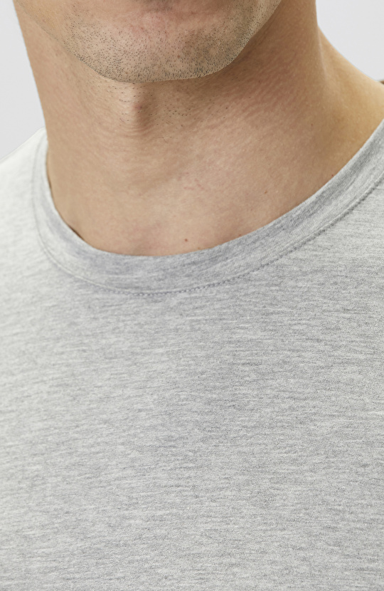 N-Tech Gri Melanj T-shirt