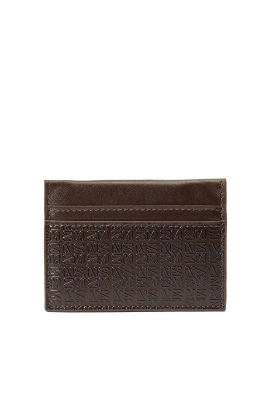 Kahverengi Erkek Deri Kartlık