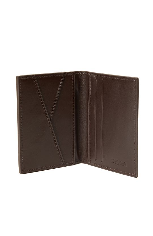 Kahverengi Erkek Deri Kartlık