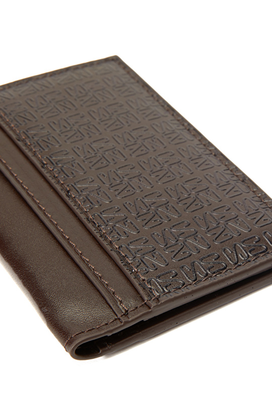 Kahverengi Erkek Deri Kartlık