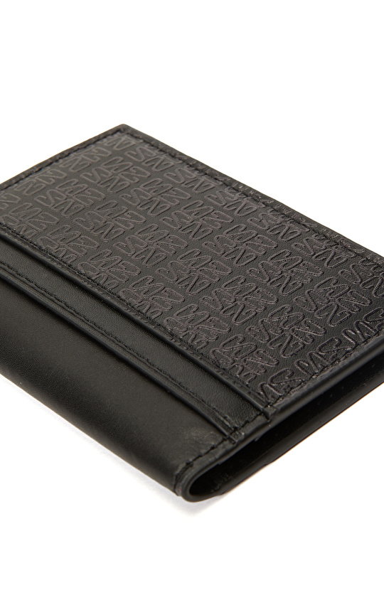 Siyah Erkek Deri Kartlık