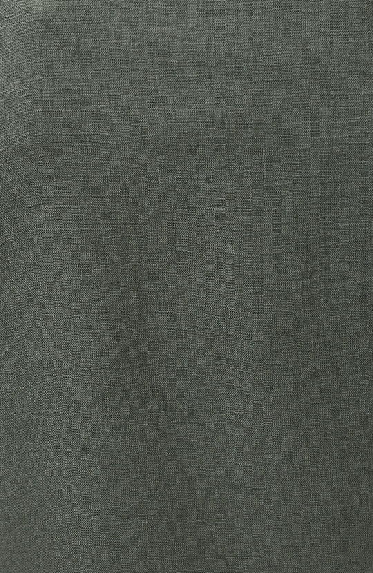 Haki Keten Dış Gömlek