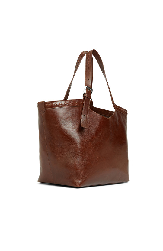 Kahverengi Kadın Deri Çanta