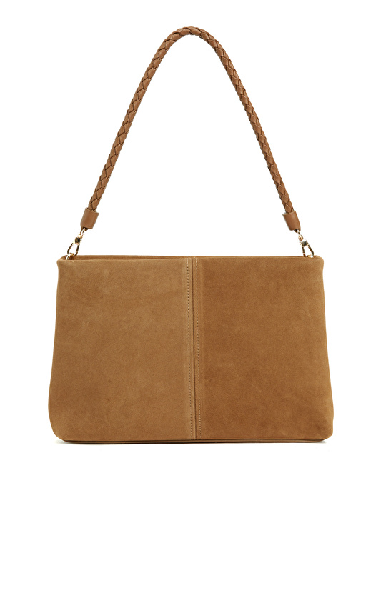Tütün Kadın Süet Çanta