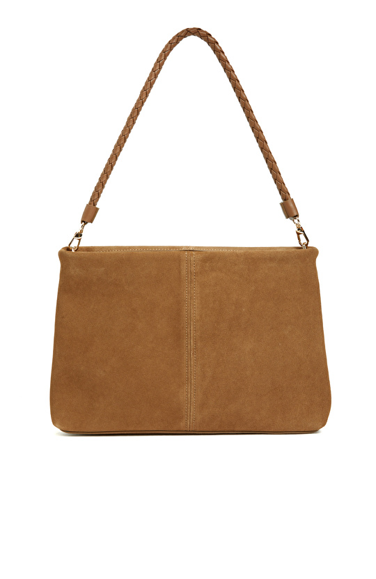 Tütün Kadın Süet Çanta