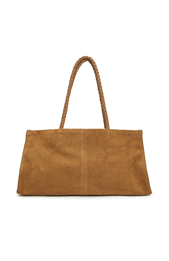 Tütün Kadın Süet Çanta