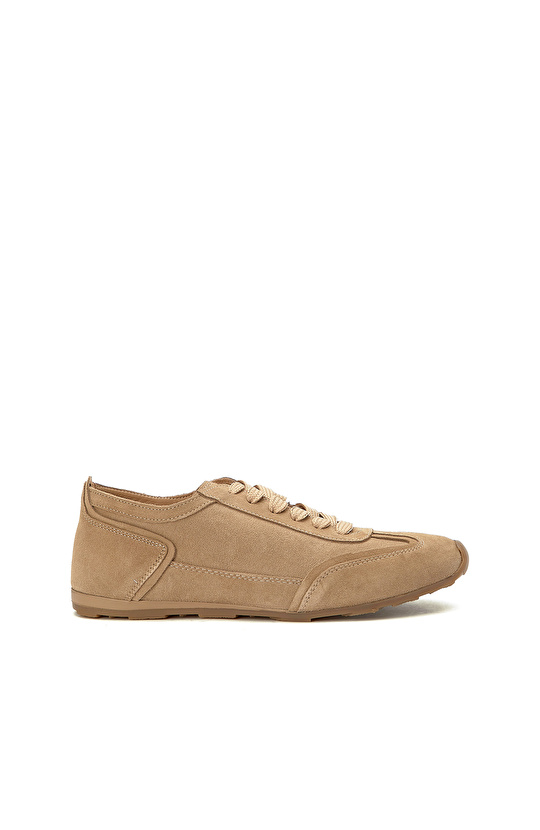 Kum Kadın Günlük Süet Sneaker