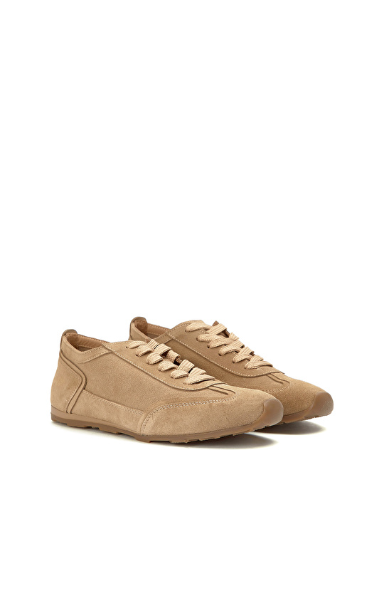 Kum Kadın Günlük Süet Sneaker