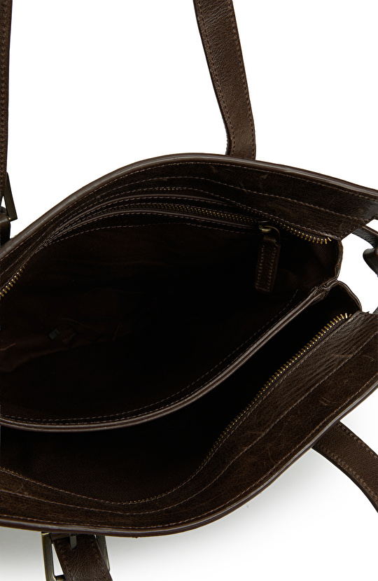 Brown Men's Leather Bag