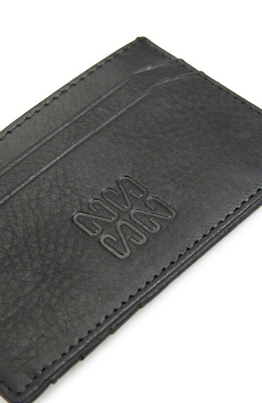 Siyah Erkek Deri Kartlık