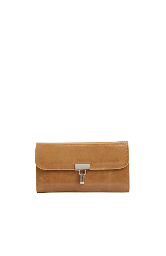 Camel Kadın Deri Cüzdan