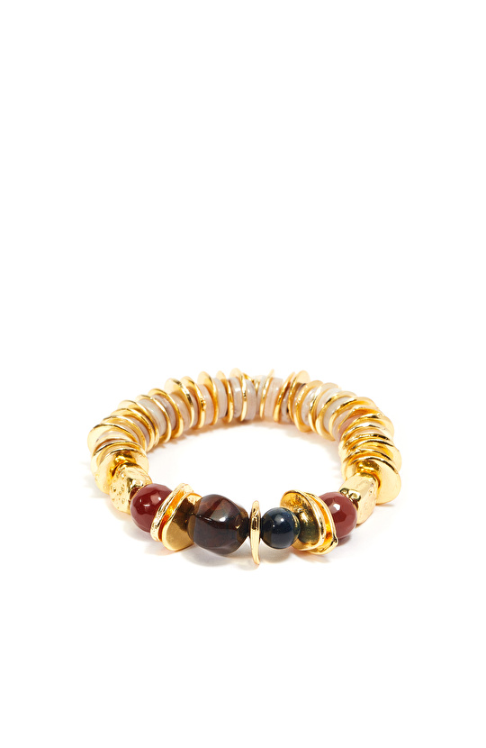 Renkli Doğal Taş Kadın Bileklik