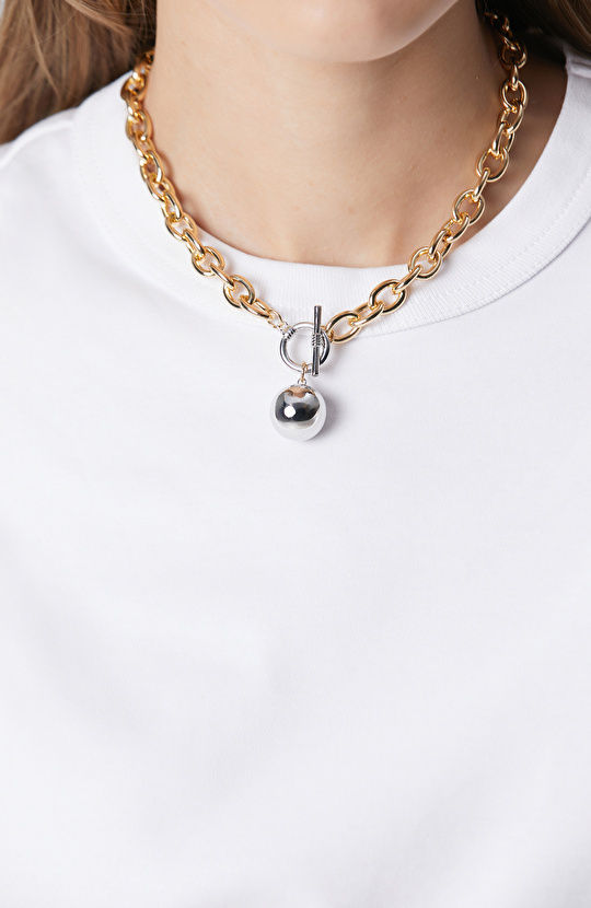 Gold Women's Chain Necklace