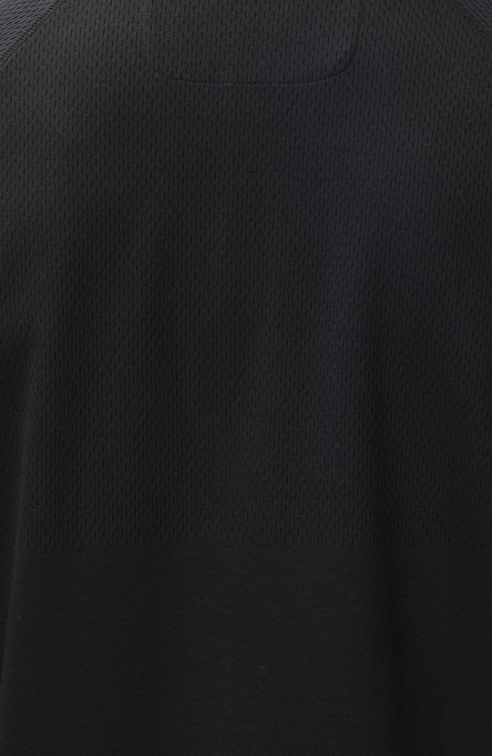 Siyah Fermuarlı Sweatshirt