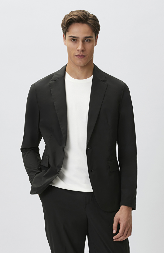 Siyah Traveller Blazer Ceket