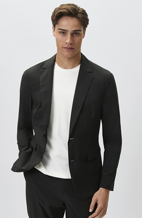 Siyah Traveller Blazer Ceket