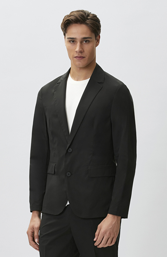 Siyah Traveller Blazer Ceket