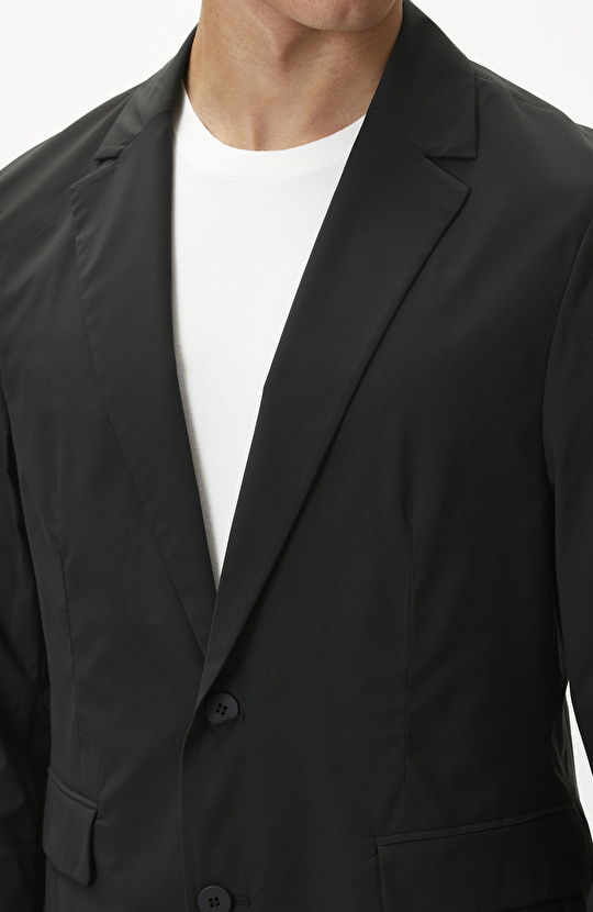 Siyah Traveller Blazer Ceket