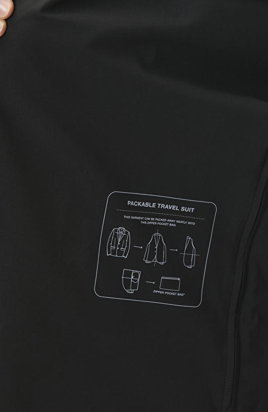 Siyah Traveller Blazer Ceket