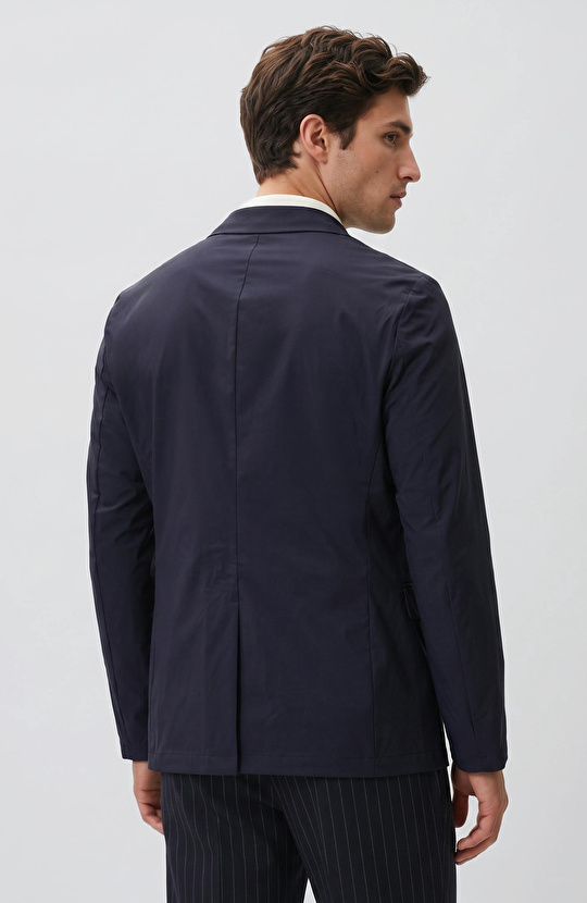 Lacivert Traveller Blazer Ceket