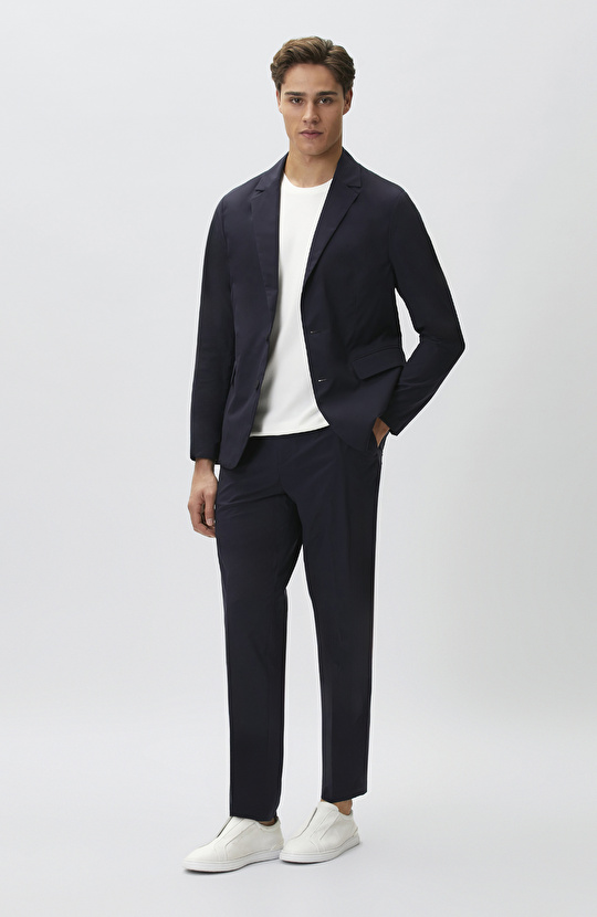 Lacivert Traveller Blazer Ceket